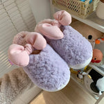 Trendy og sjove slippers til kvinder - Lilla / 36-37